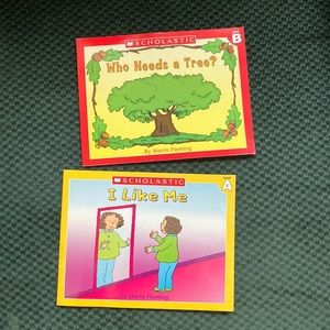 Scholastic mini coloring and reading books 2